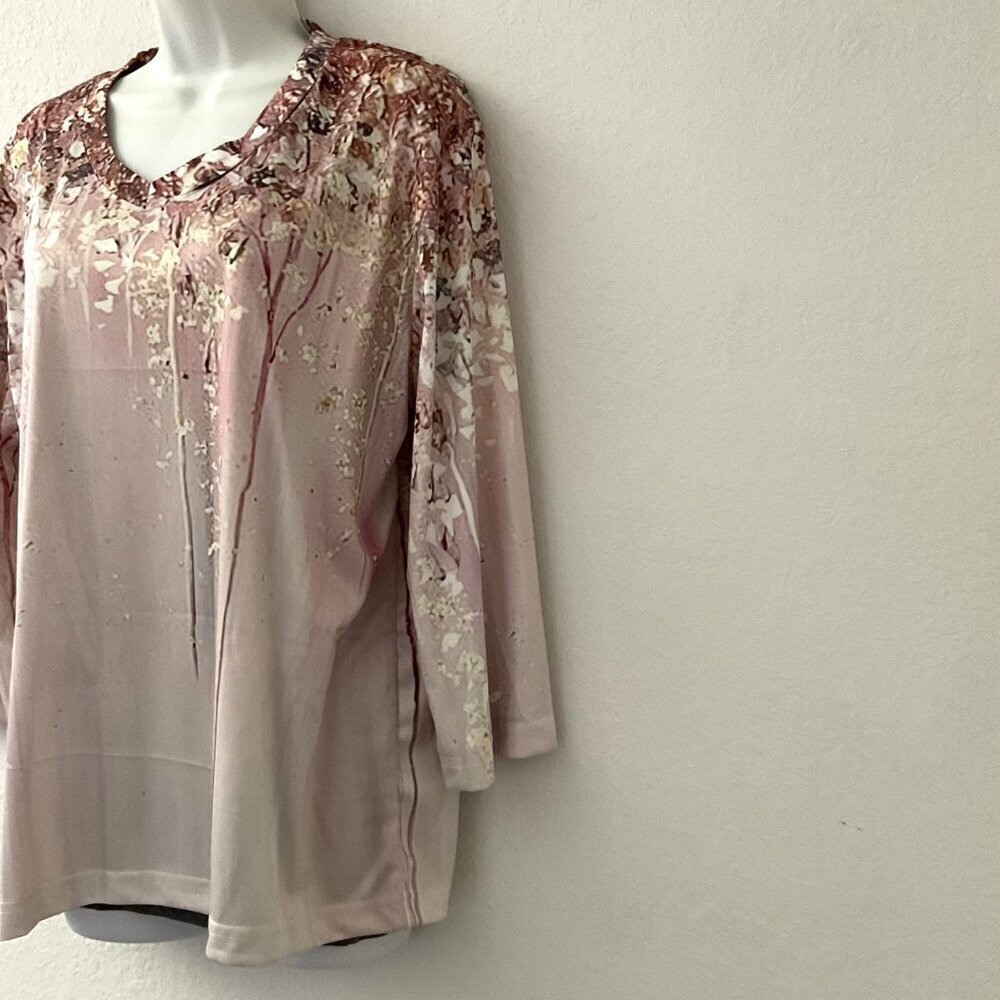FLORAL PRINT TOP - Picture 4 of 8